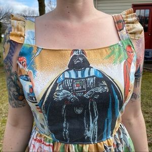 Handmade Star Wars Vintage Sheet Dress Disney Bedding